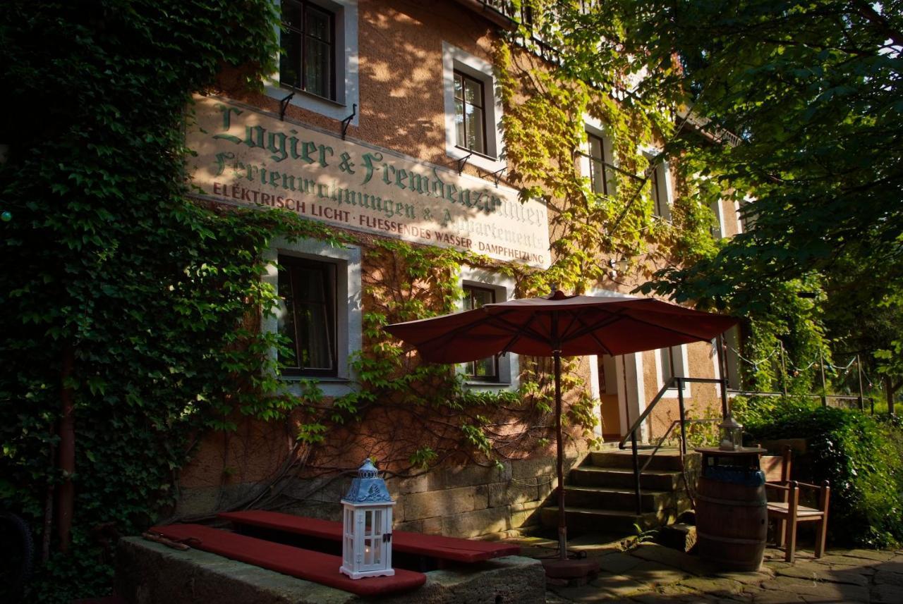 Das Forsthaus Hotelapartments Bad Schandau Exterior foto