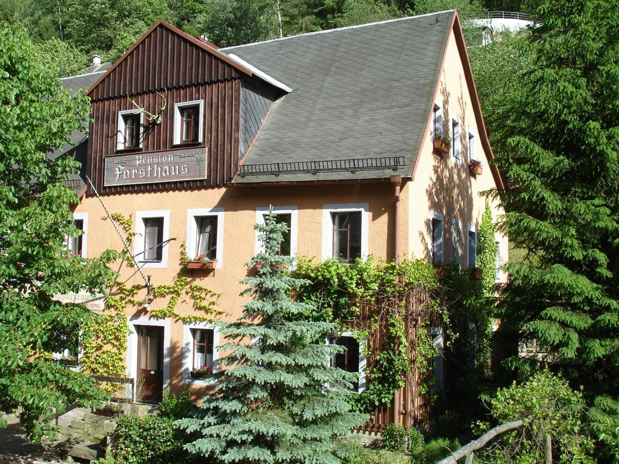 Das Forsthaus Hotelapartments Bad Schandau Exterior foto